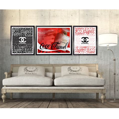 cheap chanel posters|chanel picture wall art.